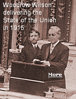 Article II, Section 3 of the U.S. Constitution says the President ''shall from time to time give to the Congress information of the state of the union, and recommend to their consideration such measures as he shall judge necessary and expedient.'' He doesn't have to do it in-person, a letter will suffice, or in this modern age, he could simply ''phone it in''.